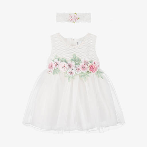 Beau KiD-Baby Girls Tulle Dress Set | Childrensalon