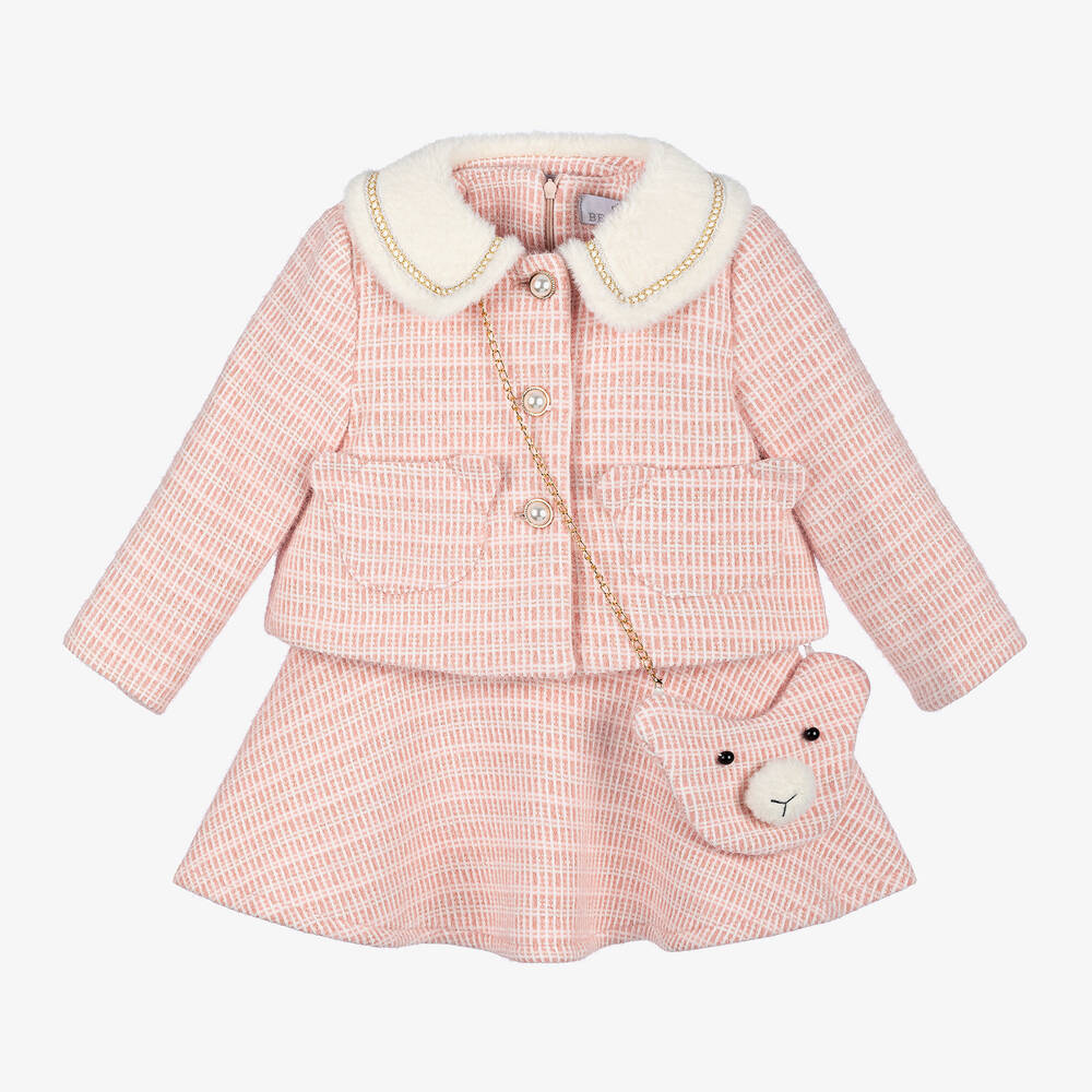 Beau KiD - Girls Pink Dress Set | Childrensalon