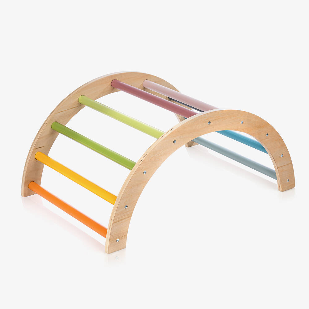 Bigjigs - Wooden Arched Climbing Frame (80cm) | Childrensalon