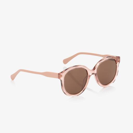 Chloé-Girls Pink Sunglasses | Childrensalon