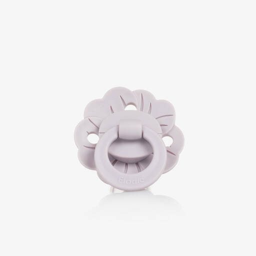 Elodie-Girls Lavender Binky Bloom Dummy | Childrensalon