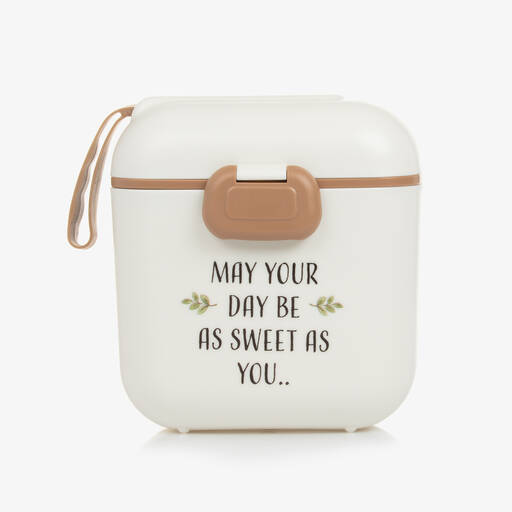 Elodie-Ivory & Beige Lunch Box (14cm) | Childrensalon