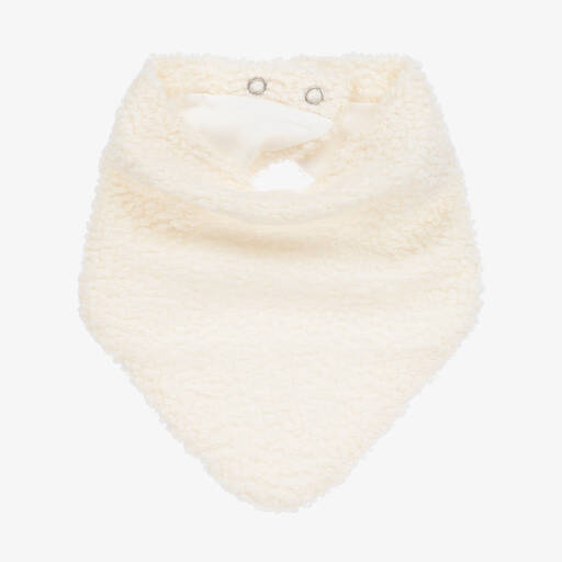 Jamiks-Ivory Bouclé Baby Scarf | Childrensalon