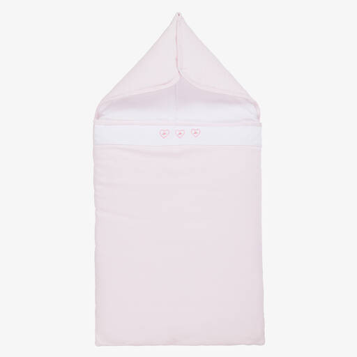 Kissy Kissy-Girls Pink Cotton Classic Treasures Nest (77cm) | Childrensalon