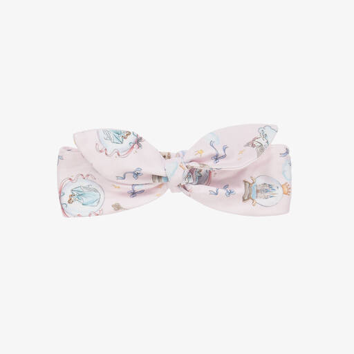 My Little Pie-Baby Girls Pink Supima Cotton Princess Headband | Childrensalon