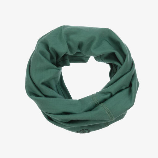 Smalls Merino-Green Merino Wool Snood | Childrensalon