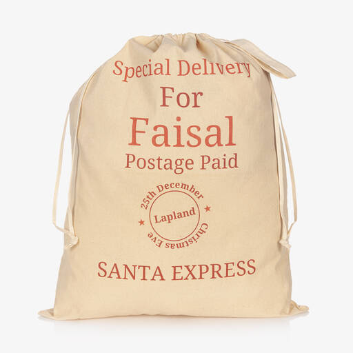 Treat Republic-Personalised Santa Express Christmas Sack (59cm) | Childrensalon